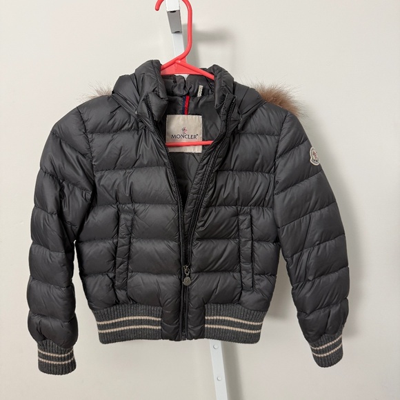 MONCLER JACKET WITH HOOD KIDS SIZE 8 130 CM - Picture 1 of 9
